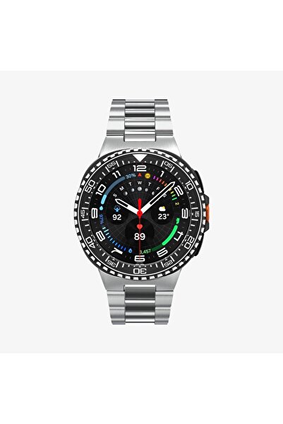 Spigen Galaxy Watch 8 Classic (46mm) Case Protective Bezel Tune Diver Stainless Steel Black - Acs10014