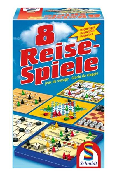 Schmidt Spiele Colectie de 8 jocuri magnetice de calatorie