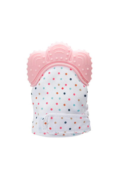 PIKKABOO قفاز عضاضة ومصاصة للأطفال 2 في 1 عضوي خالٍ من مادة BPA وغير قابل للانزلاق