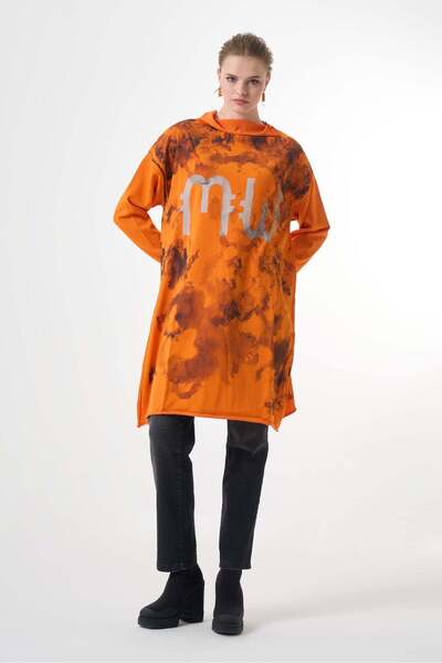 MissWhence Printed Knitwear Tunic