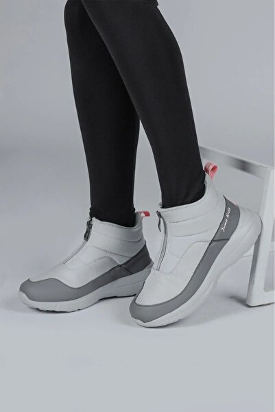 BS BEYAZ SHOES 29177 Fermuarlı Çocuk Günlük Bot