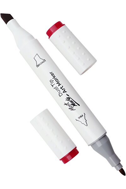 Mont Marte قلم فني مزدوج الأطراف من MM Marker - شيري بينك 5