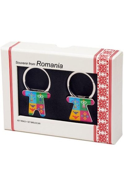 Magnetella Souvenirs Set brelocuri. Romania. Covoare romanesti MB115