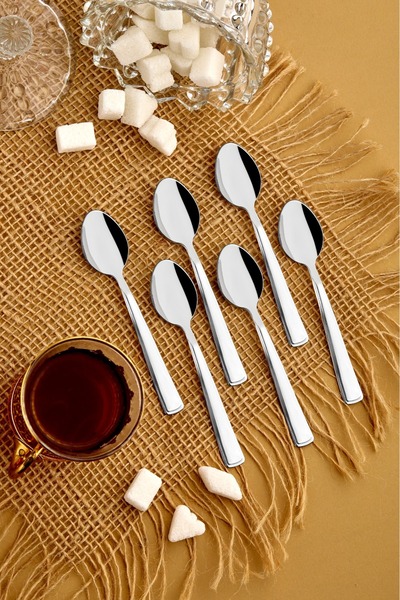 Cooker 6-Piece Milas Stainless Steel Teaspoon Set