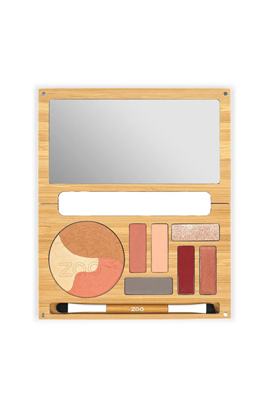 Zao Essence of Nature Desert Rose Multifunctional Palette - Face, Eyes & Lips...