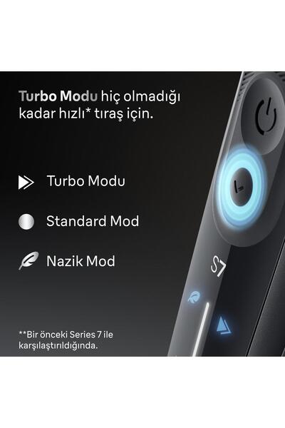 Braun Series 7 Elektrikli Tıraş Makinesi, Islak ve Kuru, Hassas Düzeltici Başlık, 72-G1200S