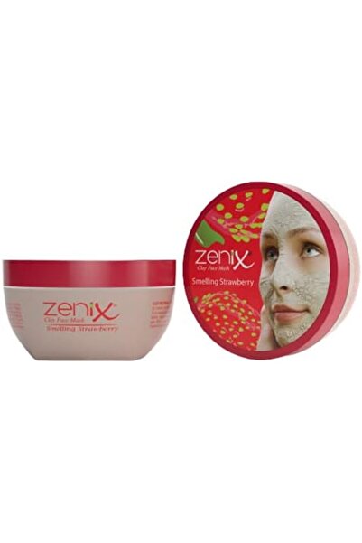 Zenix Professional Strawberry Scented Clay Face Mask 350g by for Normal Skin