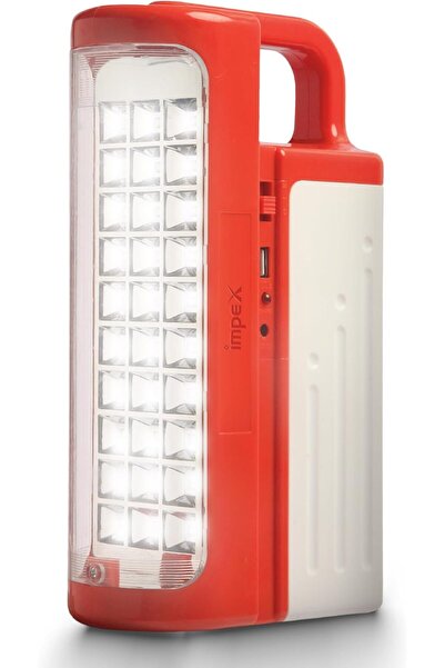 İMPEX LED Emergency Lantern, Rechargeable IL 698 by