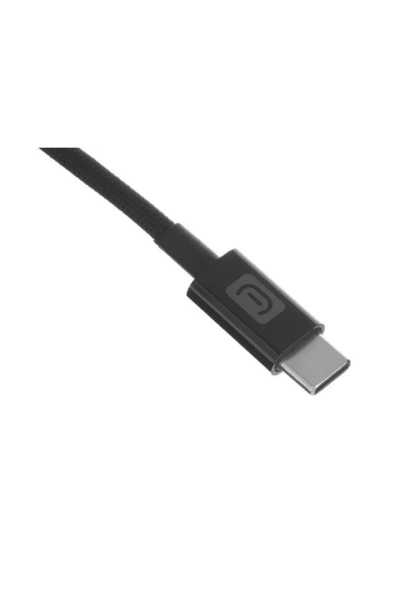 Cellularline كابل USB-C إلى USB-C مضفر 150 سم أسود
