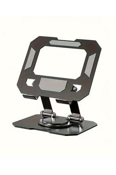 Generic حامل جهاز لوحي قابل للدوران 360 درجة مصنوع من سبيكة معدنية مع دعامة د...