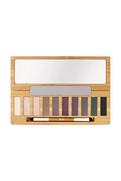Zao Essence of Nature Clin d’Oeil Organic Eyeshadow Palette – 10 Matte & Pear...