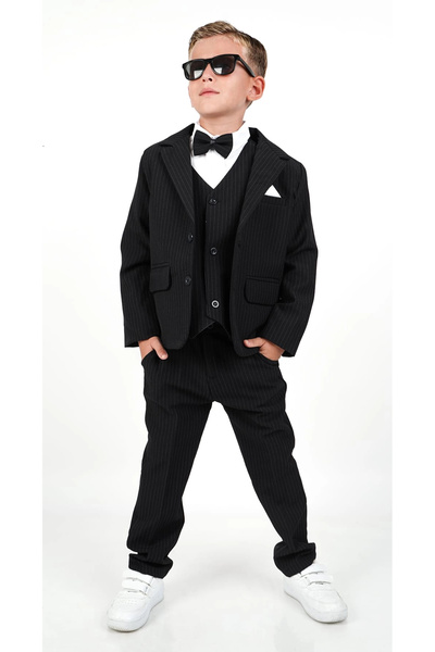 Mc Emirix Kids Wear 4-Piece Jacket and Vest Set
