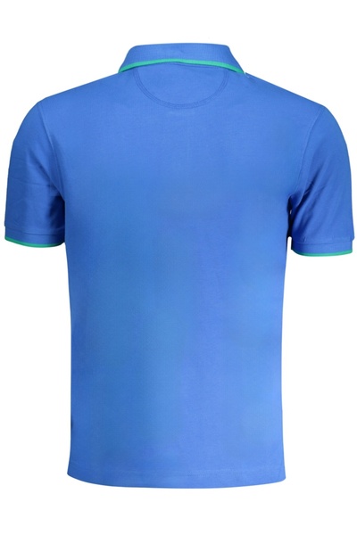 LA MARTINA Men's polo shirt, with embroidered mini logo, Regular Fit, Light Blue