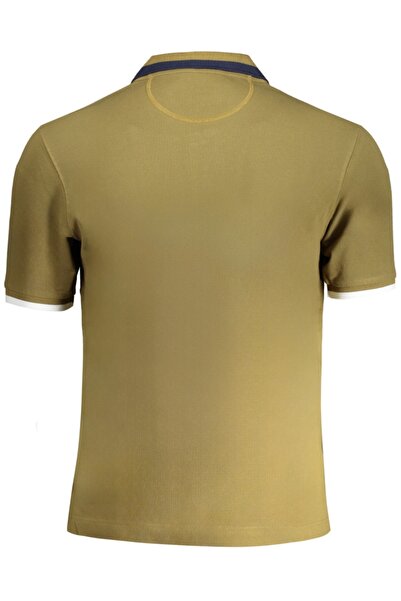 LA MARTINA Men's polo shirt, with collar details, Regular Fit, Beige