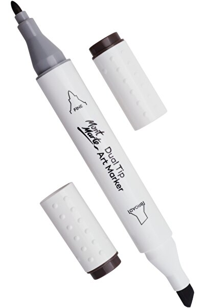 Mont Marte Mm Marker Dual Tip Art Marker Premium - Warm Grey Wg7