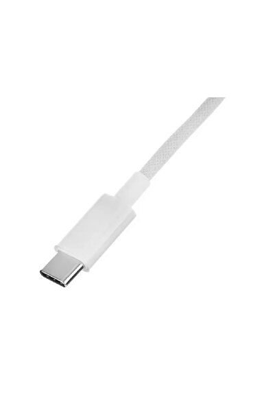 Cellularline كابل USB-C Lightning مضفر 150 أبيض MFI