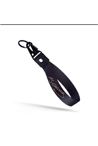 Motiker Mustafa Kemal Atatürk Signature Motor Car Keychain