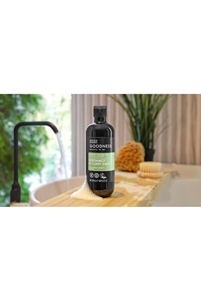 Baylis & Harding جل استحمام طبيعي برائحة البرغموت والمريمية للرجال، 500 مل