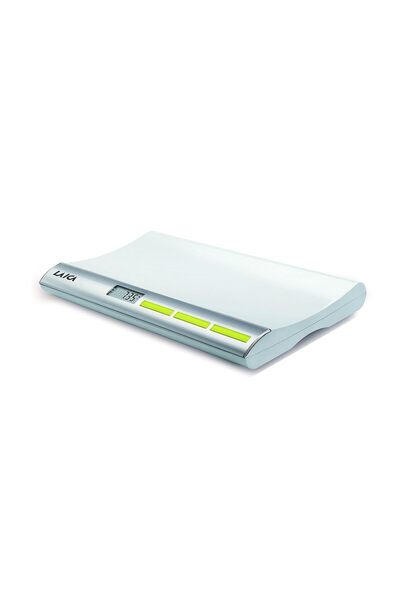 LAICA Electronic Baby Scale with Weight Lock Function - Silver