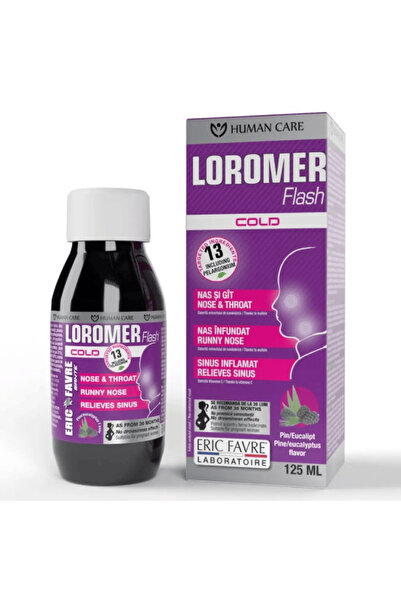 Eric Favre Loromer syrup 125 ml, cold, flu and