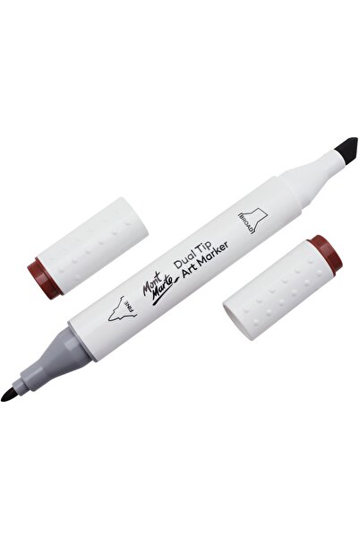 Mont Marte Mm Marker Dual Tip Art Marker Premium - Burnt Orange 93