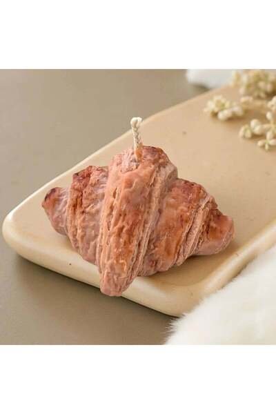 Unbranded/Generic Lumânare Parfumată Croissant, Melted Moments – 100g cu Arom...