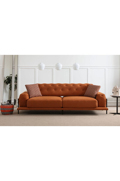 CaddeYıldız Kanepe - Yataklı Kapitoneli