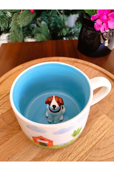 Madame Coco Vernaza Dog Figured Mug - Colorful - 380 ml - 1 Piece