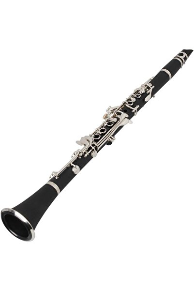 MegArya Andoer Bb Flat Clarinet Black Bakelite Silver Keys Woodwind Instrument