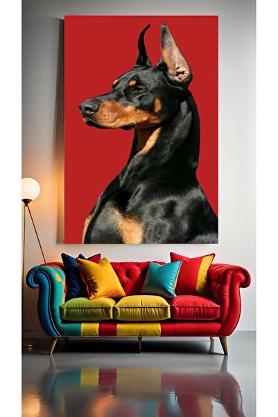 özkacar DOBERMAN V1 Home Wall Salon Salon de înfrumusețare Birou Magazin Deco...