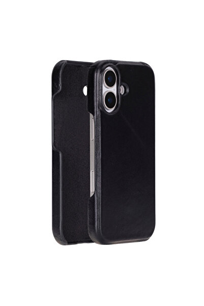 PLM Apple iPhone 17 için, Hakiki Deri, El Yapımı Kılıf, Magsafe ile uyumlu, İ...