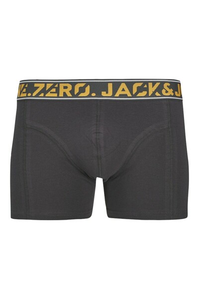 Jack & Jones Erkek Siyah Jackendric Trunks 7 Pack Ln Boxer 12283395-Black