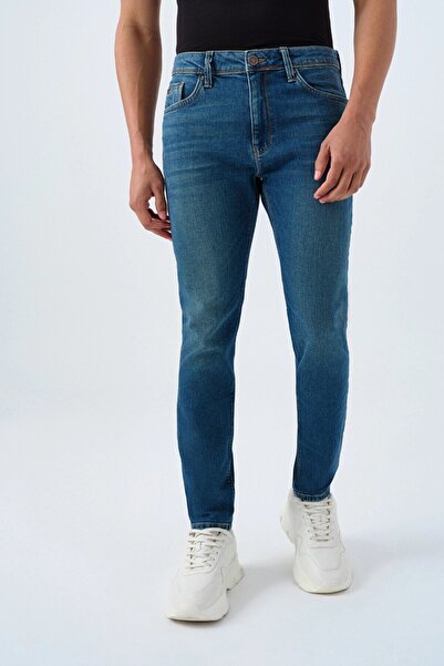 Loft Erkek Mavi Lf 2037021 Justin Dante Green Wash M Pnt Jean LF2037021-Dn12150