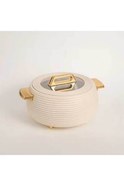 Alberto سخان طعام 3 لتر أبيض ذهبي