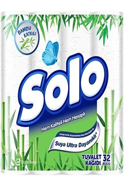Solo Bambu Katkılı Tuvalet Kağıdı 32'li