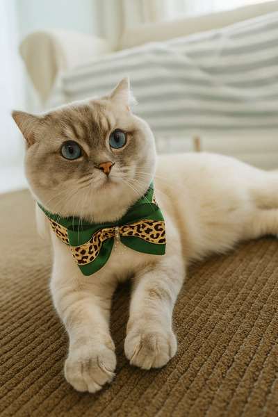 Quun Kedi Köpek Yakalık Aksesuar – Papyonlu, Rahat ve Ayarlanabilir Tasma
