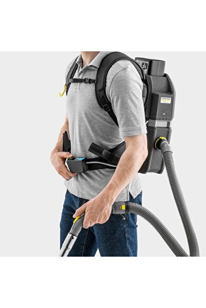 Karcher BVL 5/1 Bp, Cordless Backpack Dry Vacuum Cleaner, 5L Capacity, Lightweight EPP Body (Battery