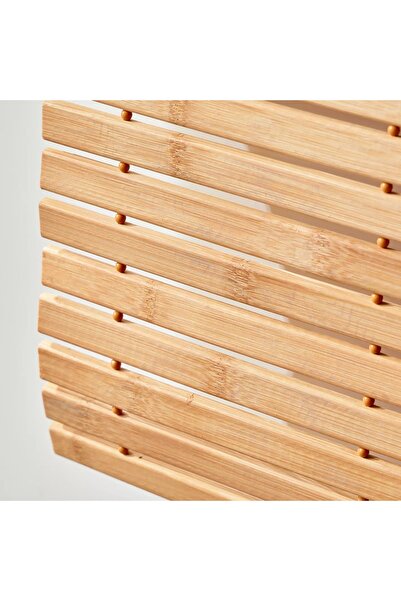Generic Bamboo Bath Mat - 60x40 cm