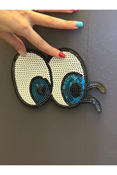 Gönülden Tasarım Апликация за шиене на превръзка за око с украса от мъниста 1...