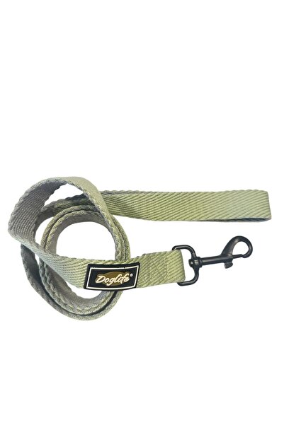 Doglife Mint Koton Dog Walking Leash (2.5 cm X 120 cm)