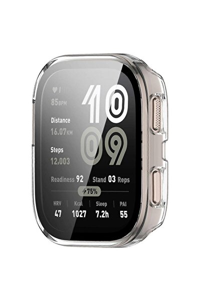 Danex Protective Case for Amazfit Bip 6 + Screen Protector, D84, Lexgard, Transparent