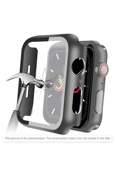 Stef's Cat Husa pentru Huawei Watch D2 + Folie, Defense360 Pro, J34, Policarbonat, Black