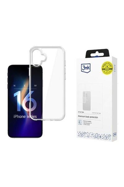 Stef's Cat Husa pentru iPhone 16, Armor Case, J37, Poliuretan, Transparent