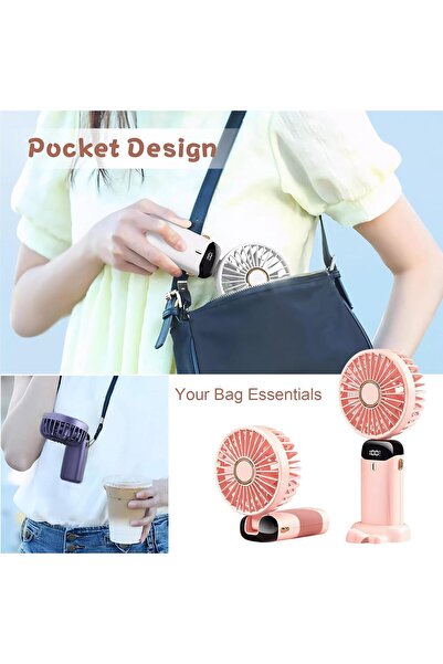 Generic Trimit Mini Handheld Fan Battery Operated Small Personal Portable Fan