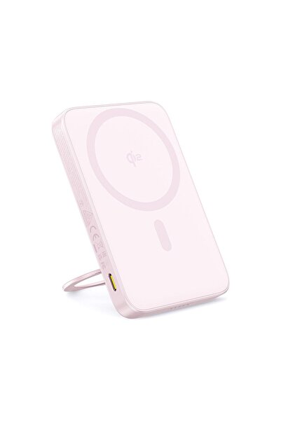 Baseus External Battery Type-C, Qi2, 20W, 5000mAh, with Cable, PicoGo