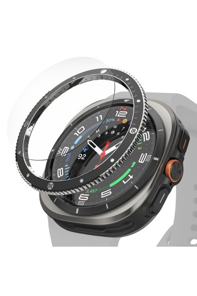 Stef's Cat Frame for Samsung Galaxy Watch Ultra 47mm, U63, Metal, Black