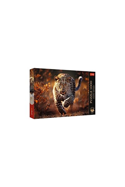 Trefl Puzzle Mercaton, 1000 de piese, fotografie cu leopard