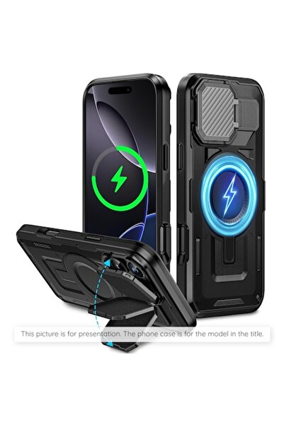 Stef's Cat Husa pentru iPhone 17 Pro Max, CamVault MagSafe, U32, Policarbonat...