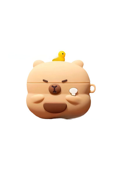 Innovium Capybara AirPods Innovium™ Case, Shockproof Silicone, For AirPods 1/2, AirPods 3, AirPods Pro 1/2