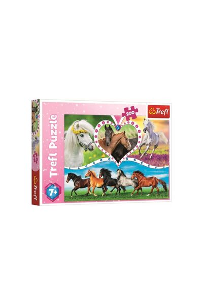 Trefl PUZZLE 200 FRUMOSII CAI